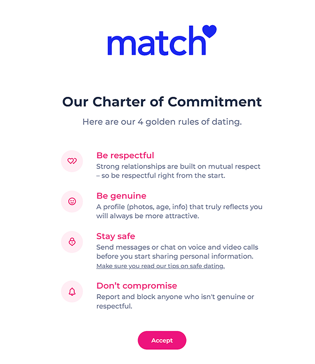 Match Charter of Commitment