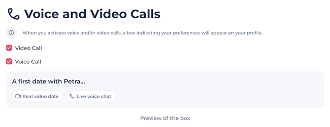Ourtime Voice and Video Call